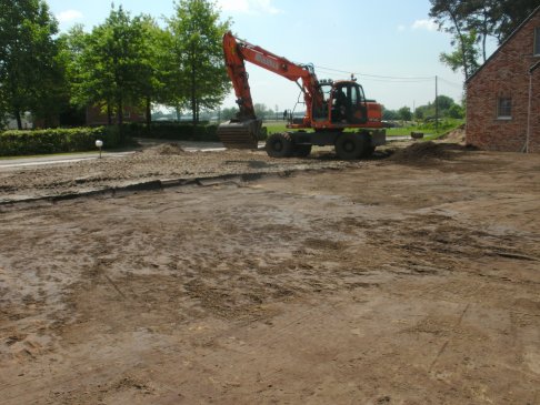 Aanleg tuin en oprit in beton 5