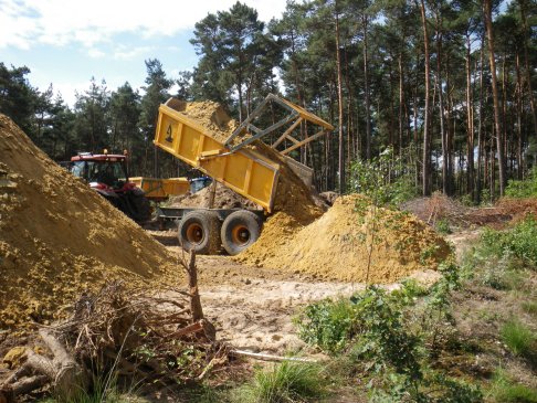 Uitgraven bouw 22