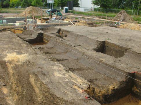 Uitgraven fundering kolommen 3