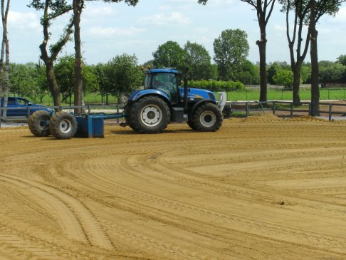 Aanleggen paardenpiste 2